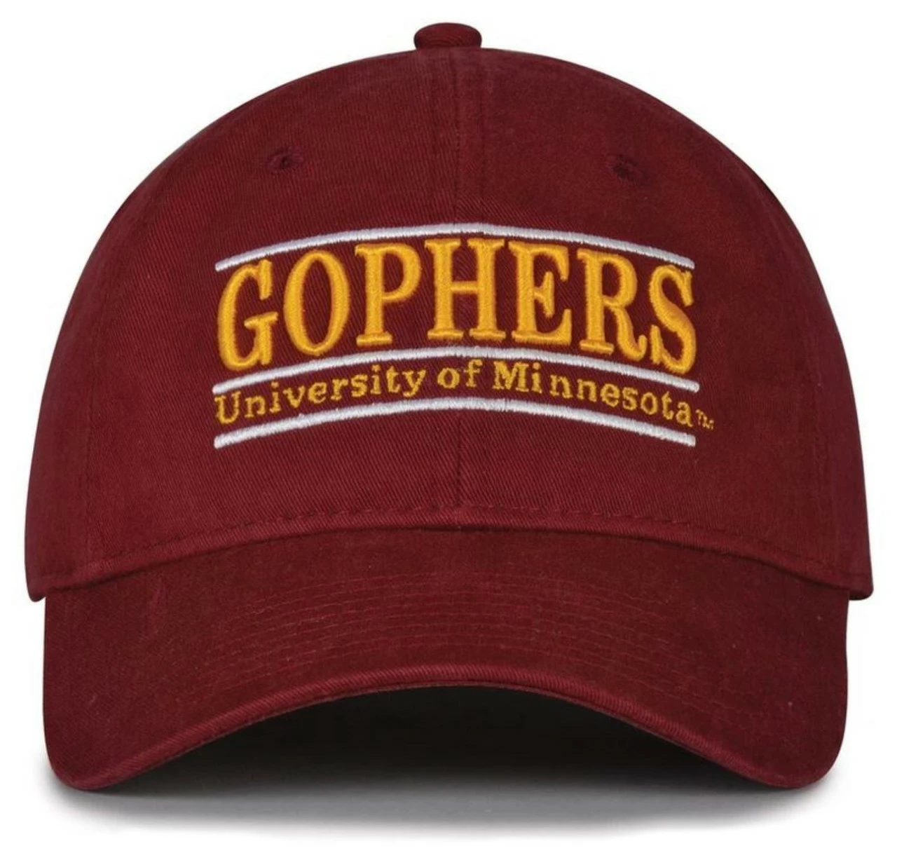The Game University Of Minnesota Golden Gophers Bar Design Adjustable Cap�Maroon 3 The Game University Of Minnesota Golden Gophers Bar Design Adjustable Cap�Maroon