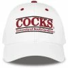 The Game University Of South Carolina Gamecocks 'Cocks' Bar Adjustable Cap-White -Baseball Cap Sales Shop g2036 000028 1 06048.1667488190.1280.1280