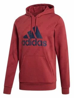 Adidas Men's Favorite Graphic Logo Pullover Hooded Sweatshirt - Legendary Red -Baseball Cap Sales Shop gj6599 4 05825.1667488155.1280.1280