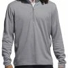 Adidas Men's 3-Stripes Quarter Zip Layering Golf Pullover – Crew Grey Melange -Baseball Cap Sales Shop gm0022 1 28702.1667171106.1280.1280