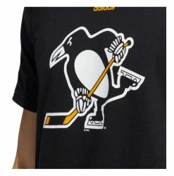 Adidas Men's Pittsburgh Penguins Amplifier Short Sleeve Crew-Neck Tee - Black -Baseball Cap Sales Shop gn7943 3 05433.1667489070.1280.1280