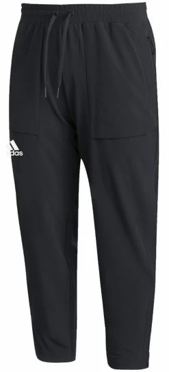 Adidas Men's Team Sideline 21 Woven Slim Leg Training Pants – Black/White