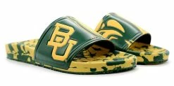 Hype Unisex Baylor University Bears Slydr Slide Sandals - Green & Gold -Baseball Cap Sales Shop hcsld.bay 3 95386.1667488961.1280.1280