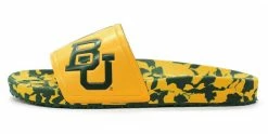 Hype Unisex Baylor University Bears Slydr Slide Sandals - Green & Gold -Baseball Cap Sales Shop hcsld.bay 4 87880.1667488962.1280.1280