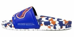 Hype Unisex Boise State Broncos Slide Sandals - Soft Rubber, Orange/Blue -Baseball Cap Sales Shop hcsld.bsu 3 59315.1667489634.1280.1280