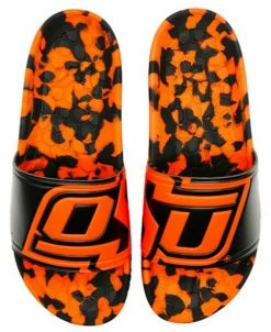 Hype Unisex Oklahoma State University Collegiate Slydr Sandal Shoe Swim Shower