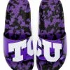 Hype Unisex Texas Christian University Slydr Slide Sandals - Purple/White -Baseball Cap Sales Shop hcsld.tcu 1 53324.1667488458.1280.1280