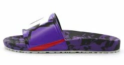 Hype Unisex Texas Christian University Slydr Slide Sandals - Purple/White -Baseball Cap Sales Shop hcsld.tcu 3 50908.1667488459.1280.1280