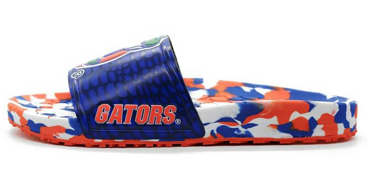 Hype Unisex University Of Florida Gators Slydr Slide Sandals - Blue & Orange 6 Hype Unisex University Of Florida Gators Slydr Slide Sandals - Blue & Orange - Image 4