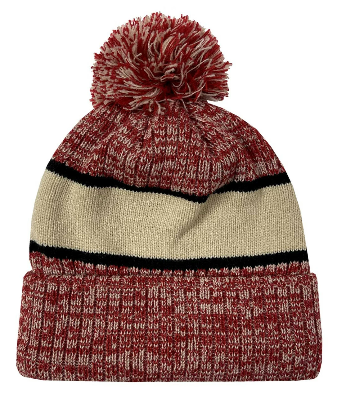 Zephyr Indiana University Hoosiers Brighton Retro Style Beanie W/Fleece Lining 4 Zephyr Indiana University Hoosiers Brighton Retro Style Beanie W/Fleece Lining - Image 2