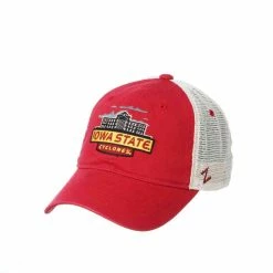 Zephyr Iowa State University Cyclones Knoxville Skyline Baseball Cap Hat IA