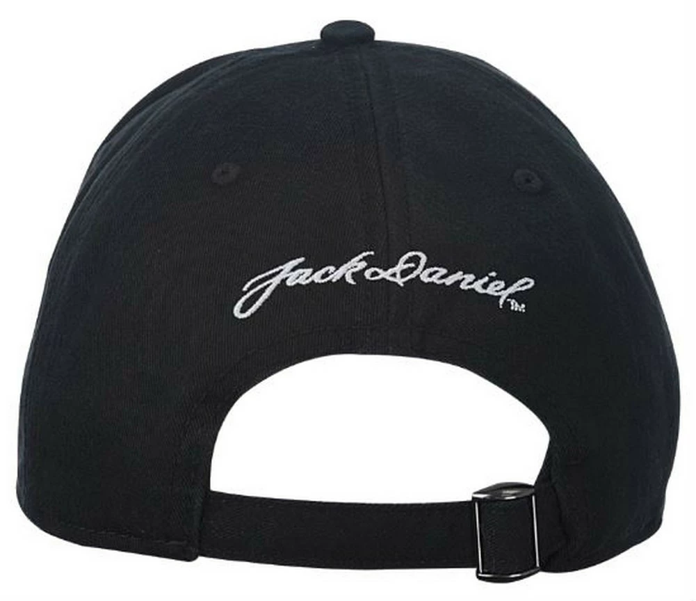 Jack Daniels Men's Old #7 Performance Baseball Ball Cap Hat Black/White JD77-134 4 Jack Daniels Men's Old #7 Performance Baseball Ball Cap Hat Black/White JD77-134 - Image 2