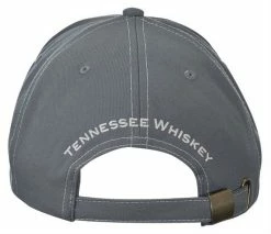 Jack Daniels Men's Old #7 Performance Baseball Ball Cap Hat Grey/White JD77-136 -Baseball Cap Sales Shop jd77 136 2 30956.1677736803.1280.1280