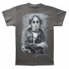 John Lennon Unisex New York City NYC '1972 Tee T-Shirt Charcoal Gray JL1024 -Baseball Cap Sales Shop jl1024 1 73298.1667488137.1280.1280