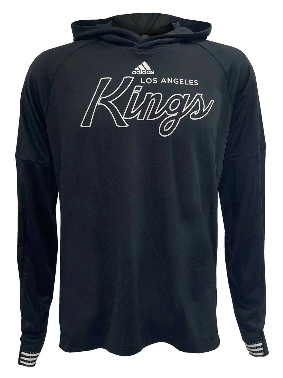 Adidas Mens NHL LA Kings Hockey Pullover Hoodie Hoody Sweatshirt Zip Pockets (M) 3 Adidas Mens NHL LA Kings Hockey Pullover Hoodie Hoody Sweatshirt Zip Pockets (M)