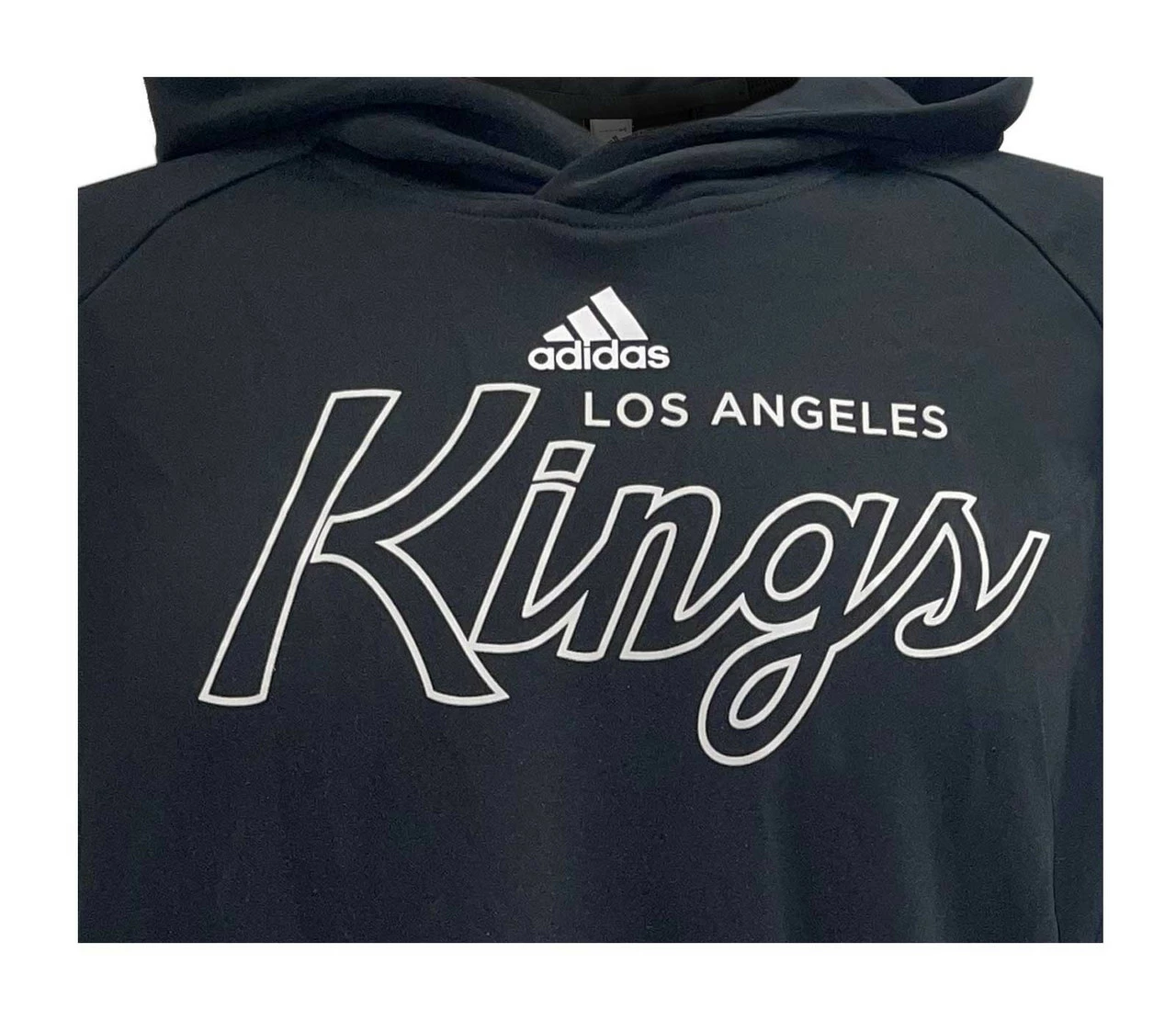 Adidas Mens NHL LA Kings Hockey Pullover Hoodie Hoody Sweatshirt Zip Pockets (M) 4 Adidas Mens NHL LA Kings Hockey Pullover Hoodie Hoody Sweatshirt Zip Pockets (M) - Image 2