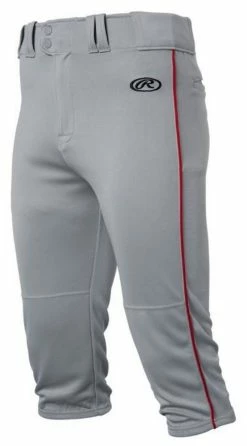 Rawlings Mens Adult Launch Baseball Pants Piped Knicker Short Style LNCHKPP -Baseball Cap Sales Shop lnchkpp bg s 1 04921.1678289733.1280.1280