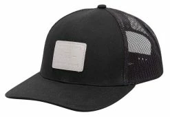 Marucci Men's Four Corners Patch Adjustable Snapback Trucker Hat - Black