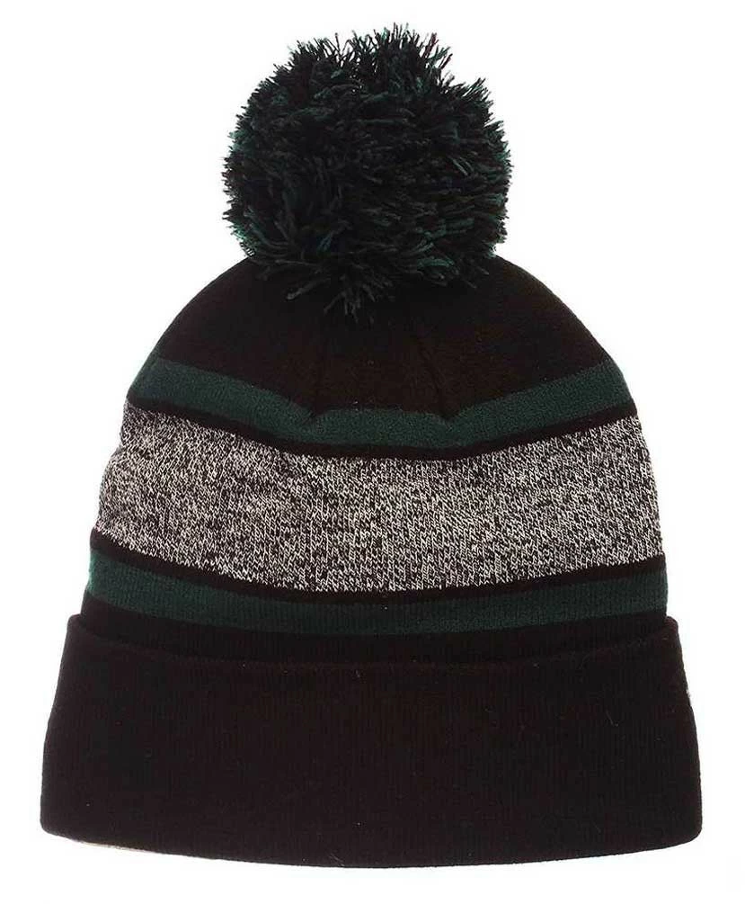 Zephyr Hats NCAA Michigan State University Spartan Knit Beanie Hat Cap 4 Zephyr Hats NCAA Michigan State University Spartan Knit Beanie Hat Cap - Image 2