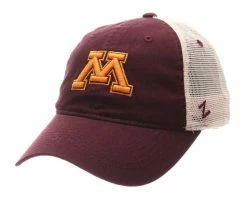 Zephyr Hats Minnesota Gophers University "M" Hat Cap NCAA College Baseball Mesh