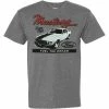 Rex Men's Ford Mustang Short Sleeve Cotton Blend Graphic T-Shirt - Gray -Baseball Cap Sales Shop mustang fuel 1 00329.1667491564.1280.1280