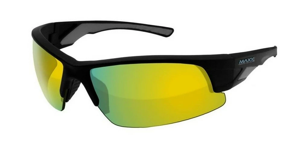 MAXX Blue Platinum Series Half Frame Sunglasses All Sport, 2 Lens. MXBLUEPLAT 4 MAXX Blue Platinum Series Half Frame Sunglasses All Sport, 2 Lens. MXBLUEPLAT - Image 2