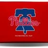 Rico Industries MLB Philadelphia Phillies Tri-Fold Nylon Multi-Slot Wallet - Red -Baseball Cap Sales Shop ntr5905 1 69501.1667488094.1280.1280