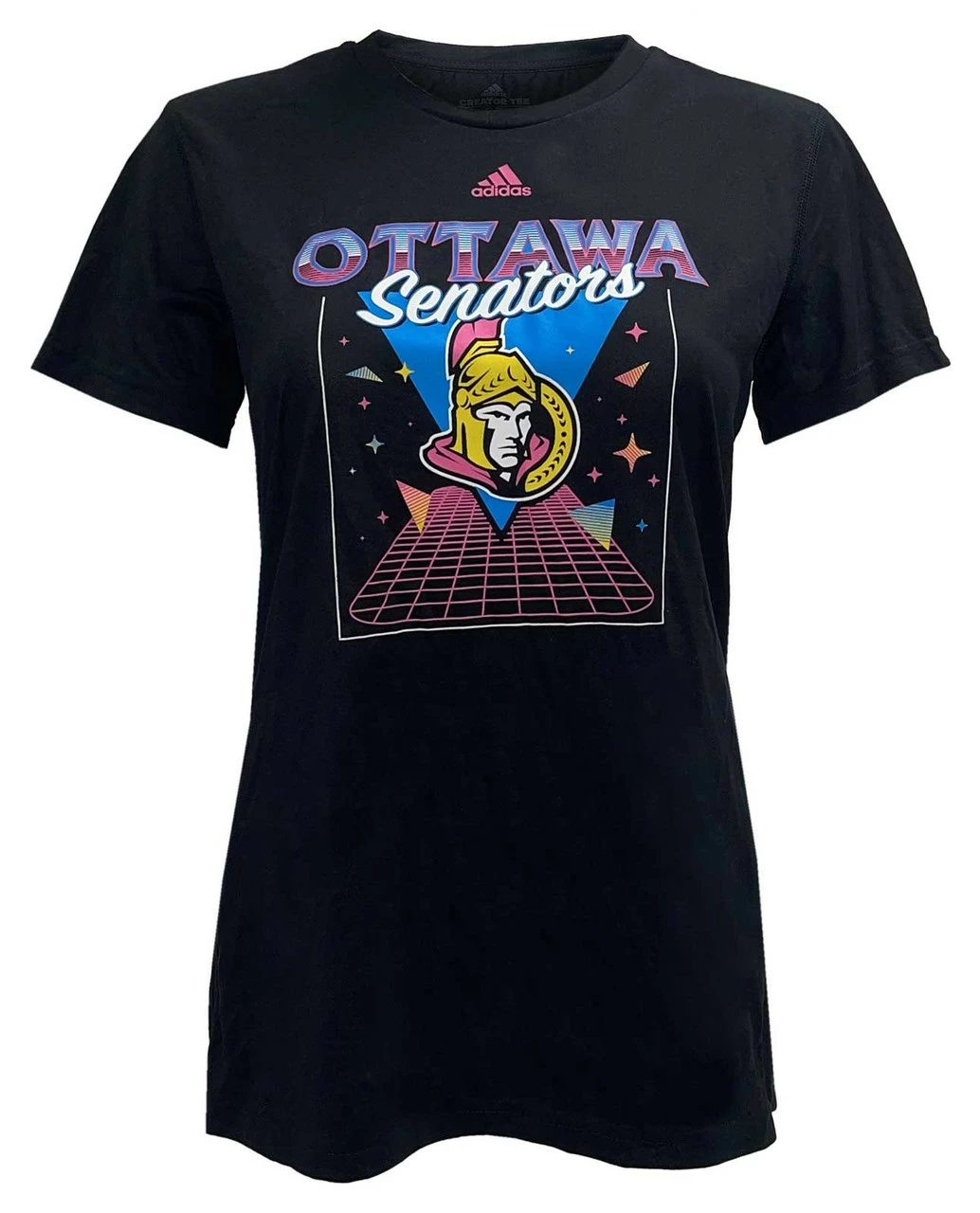 Adidas Women's NHL Ottawa Senators Hockey Crew Neck Tees T-Shirt Canada (M) 3 Adidas Women's NHL Ottawa Senators Hockey Crew Neck Tees T-Shirt Canada (M)