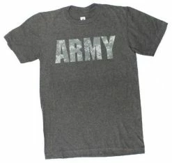USA ARMY Logo T-Shirt Camouflage Tee Military Branch Soldier REX-USAARMYCAMO