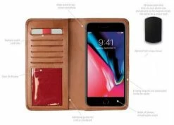 Rawlings Universal Magnetic Phone Case Wallet Baseball Bi-Fold Black RO90001-001 -Baseball Cap Sales Shop ro90001 001 2 15258.1667488967.1280.1280