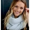 Panache Accessories Infinity Scarf Circle Scarves Fringe Edge 30"x27" Light Gray -Baseball Cap Sales Shop s 01 1 88854.1667488812.1280.1280