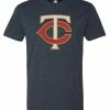 Fanatics Mens MLB Minnesota Twins Distressed Logo Tee T-Shirt S/S Baseball MN -Baseball Cap Sales Shop t613 669a mtf gc6 1 22725.1667489150.1280.1280
