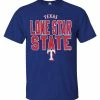Fanatics Men's MLB Texas Rangers Alias Black Short Sleeve Crew Neck Shirt, Blue -Baseball Cap Sales Shop t953 1746 ter 4qm 1 15796.1667489139.1280.1280