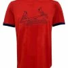 Fanatics Men's MLB St Louis Cardinals Mesh Wordmark Short Sleeve Crew Neck Tee -Baseball Cap Sales Shop taca 454z scn b90 1 20803.1667489121.1280.1280