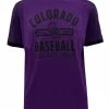 Fanatics Men's MLB Colorado Rockies Defender Arc Short Sleeve Crew Neck T-Shirt