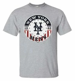 Fanatics Mens MLB New York Mets Star Classic Tee T-Shirt S/S Baseball NYC