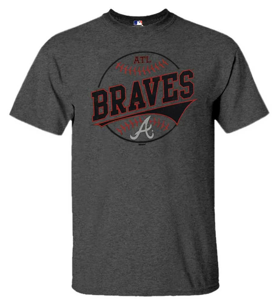 Fanatics Mens MLB Atlanta Braves Raglan Tee T-Shirt S/S Baseball Georgia 3 Fanatics Mens MLB Atlanta Braves Raglan Tee T-Shirt S/S Baseball Georgia
