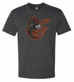 Fanatics Men's MLB Baltimore Orioles Coop Crew Short Sleeve Crew Neck T-Shirt