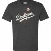Fanatics Men's MLB Los Angeles Dodgers Coop Crew Short Sleeve Crew Neck T-Shirt