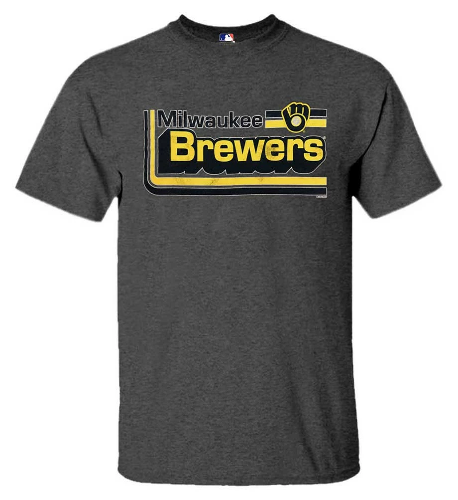 Fanatics Mens MLB Milwaukee Brewers Home Stretch Tee T-Shirt S/S Baseball MO 3 Fanatics Mens MLB Milwaukee Brewers Home Stretch Tee T-Shirt S/S Baseball MO