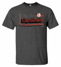 Fanatics Mens MLB St Louis Cardinals Home Stretch Tee T-Shirt S/S Baseball MO