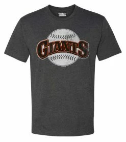 Fanatics Men's MLB San Francisco Giants Coop Crew Short Sleeve Crew Neck T-Shirt