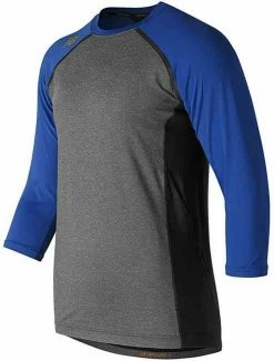 New Balance Men's 4040 3/4 Sleeve Tee 3D Flex Metallic Logo Baseball Top Colors -Baseball Cap Sales Shop tmmt650252520try 1 12353.1678550835.1280.1280