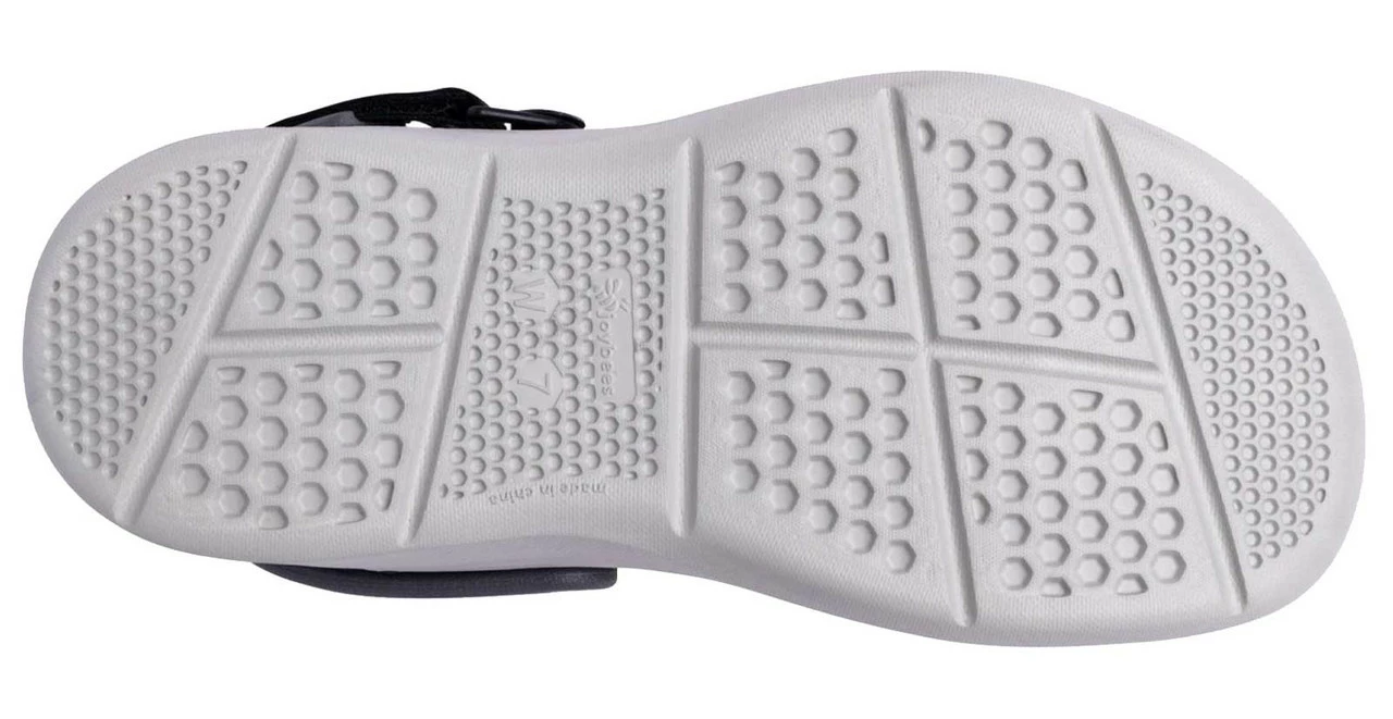 Joybees Modern Clog Sandal With Adjustable Strap - Charcoal/Light Gray 6 Joybees Modern Clog Sandal With Adjustable Strap - Charcoal/Light Gray - Image 4