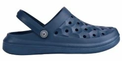 Joybees Varsity Clog - Lightweight & Soft Honeycomb Athletic Sandal - Navy