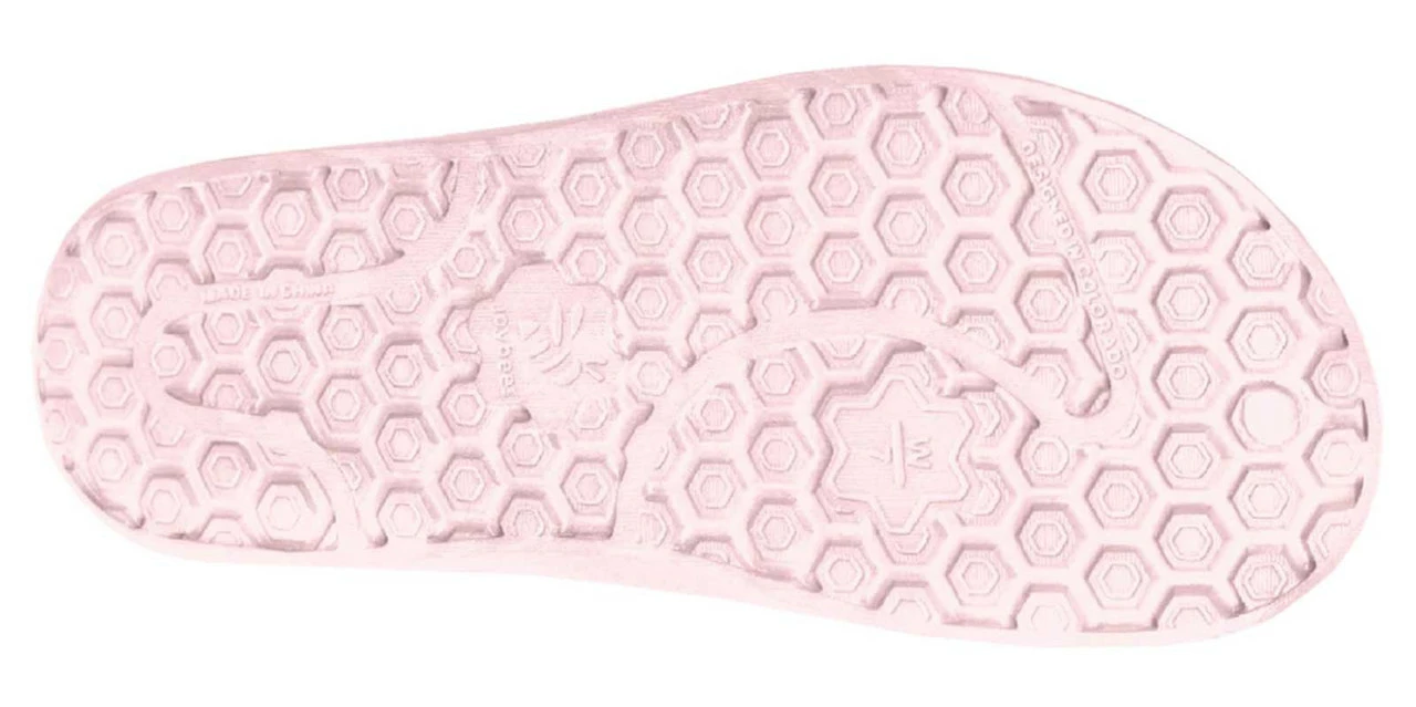 Joybees Women's Varsity Clog - Lightweight & Soft Honeycomb Sandal - Pale Pink 6 Joybees Women's Varsity Clog - Lightweight & Soft Honeycomb Sandal - Pale Pink - Image 4