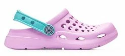 Joybees Kids Active Clog - Durable & Comfortable Sandal - Lavender/Island Aqua