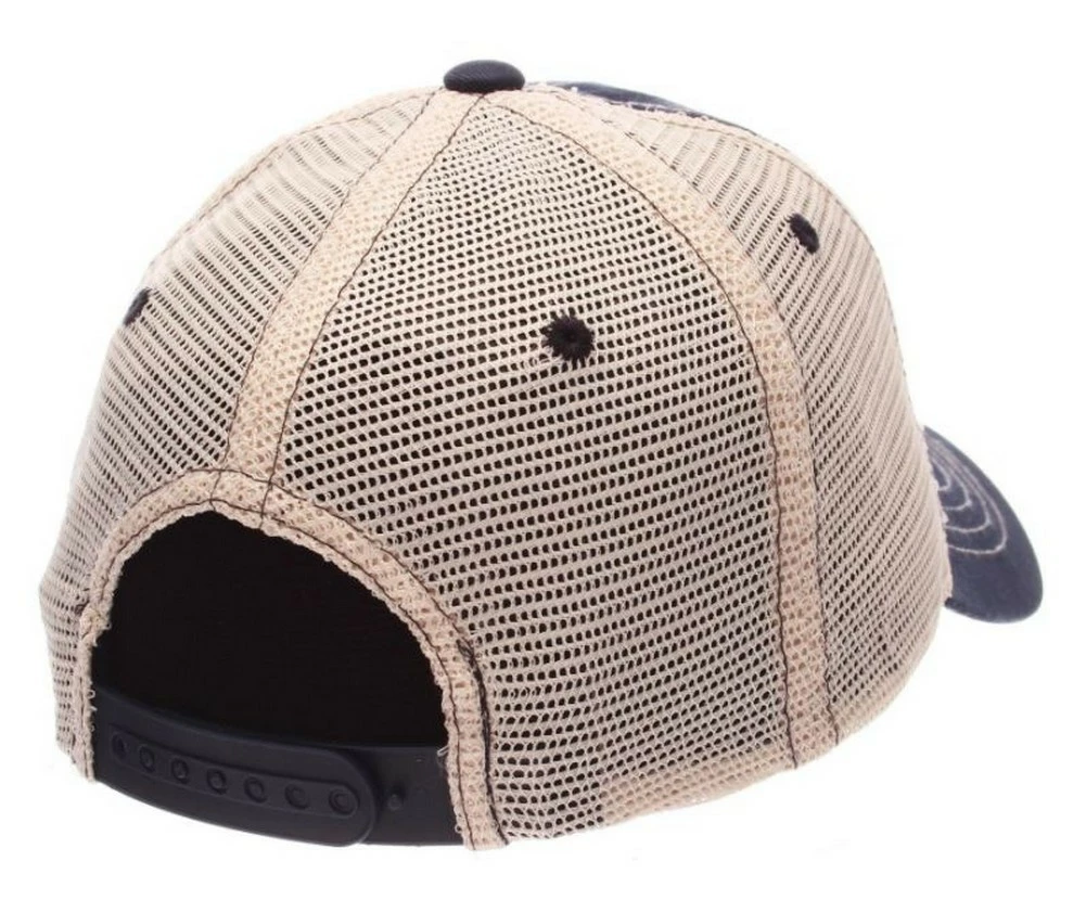 Zephyr Hats USA Hockey Hat Cap NCAA Baseball Cap Adjustable Mesh Back Navy/Red 4 Zephyr Hats USA Hockey Hat Cap NCAA Baseball Cap Adjustable Mesh Back Navy/Red - Image 2