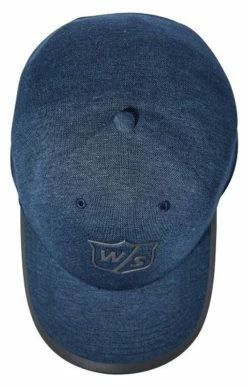Wilson Women Staff One Touch Cap Tour Golf Hat Denim Adjustable 4 Colors WGH594 -Baseball Cap Sales Shop wgh5940bu 3 10436.1678724713.1280.1280