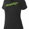 DeMarini Women's Slasher Graphic Tech V-Neck Tee T-Shirt, Black/Lime. WTD306676 -Baseball Cap Sales Shop wtd306676a 1 44054.1667489341.1280.1280